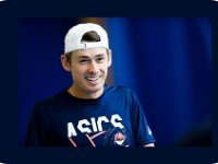 ANTWERP TENNIS UTS 3 TRAINING  Australian Alex de Minaur pictured during a training session ahead of the third edition of UTS Ultimate Tennis Showdown event with six spectaculat ATP players, in Antwerp, Friday 16 October 2020. BELGA PHOTO LAURIE DIEFFEMBACQ : BELGATENNIUM2020 TENNIS UTS3 TP